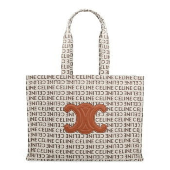 Celine Cabas Tais Bag Tan - Picture 1 of 3